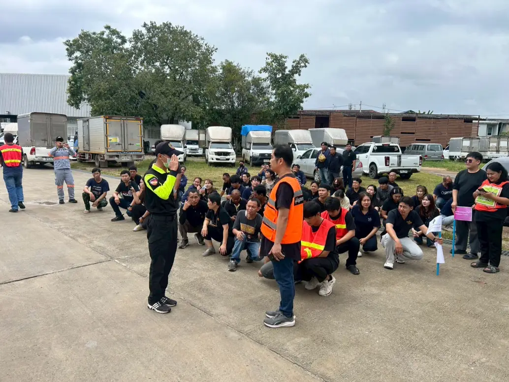 ซ้อมหนีไฟประจำปี 2025 ของสาขาเชียงใหม่