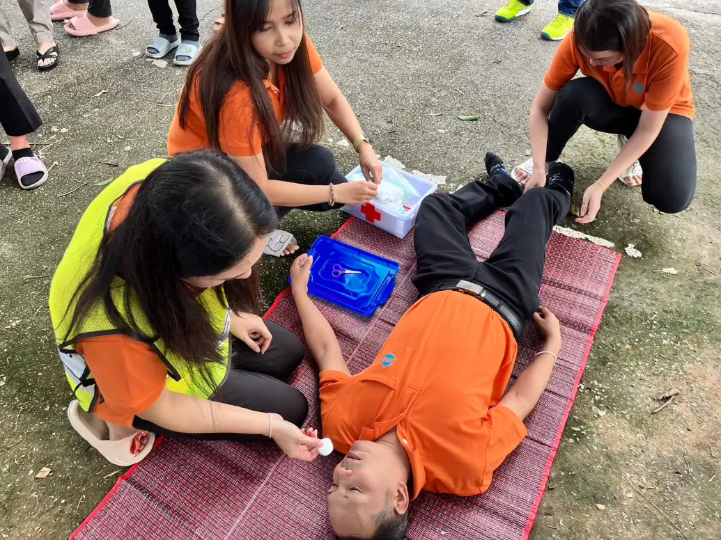 กิจกรรมซ้อมหนีไฟประจำปี 2567